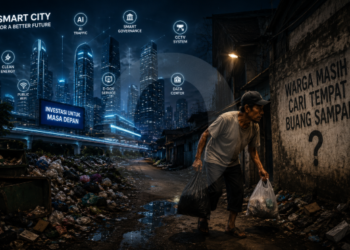 Negara Sibuk Smart City, Warga Masih Cari Tempat Buang Sampah