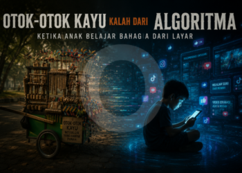Otok-Otok Kayu Kalah dari Algoritma: Ketika Anak Belajar Bahagia dari Layar