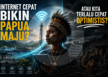 Internet Cepat Bikin Papua Maju? Atau Kita Terlalu Cepat Optimistis?
