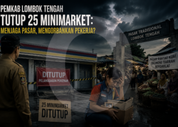 Pemkab Lombok Tengah Tutup 25 Minimarket: Menjaga Pasar, Mengorbankan Pekerja?