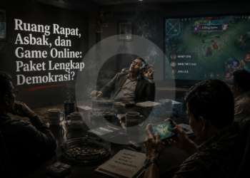 Ruang Rapat, Asbak, dan Game Online: Paket Lengkap Demokrasi?
