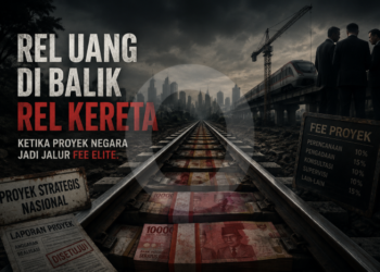 Rel Uang di Balik Rel Kereta: Ketika Proyek Negara Jadi Jalur Fee Elite