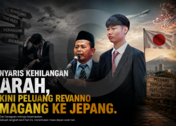 Nyaris Kehilangan Arah, Kini Peluang Revanno Magang ke Jepang