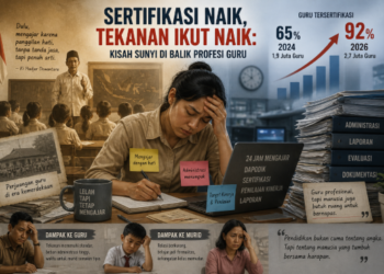Sertifikasi Naik, Tekanan Ikut Naik: Kisah Sunyi di Balik Profesi Guru