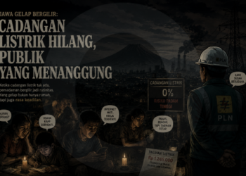 Jawa Gelap Bergilir: Cadangan Listrik Hilang, Publik yang Menanggung