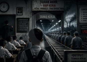 Sekolah atau Pabrik Pekerja? Mengajari Taat, Melupakan Berpikir