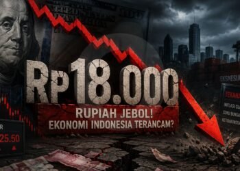 Rupiah Tembus Rp18.000, Alarm Bahaya Ekonomi Indonesia