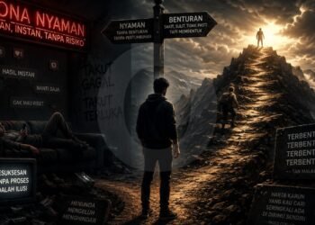 Ketangguhan Lahir dari Benturan, Bukan Dari Zona Nyaman