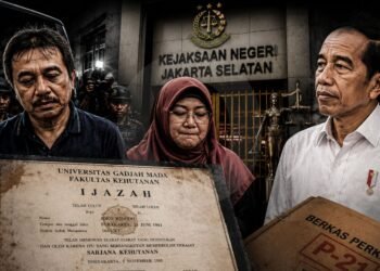 Babak Baru Kasus Ijazah Jokowi, Roy Suryo dan Tifa Resmi ke Jaksa