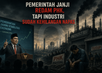 Pemerintah Janji Redam PHK, Tapi Industri Sudah Kehilangan Napas
