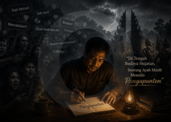 Di Tengah Budaya Hujatan, Seorang Ayah Masih Menulis “Pangapunten”