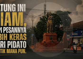 Patung Gajah Mada: Pesannya Lebih Keras dari Pidato Politik Mana Pun