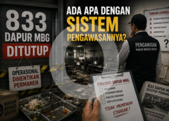 833 Dapur MBG Ditutup, Ada Apa dengan Sistem Pengawasannya?