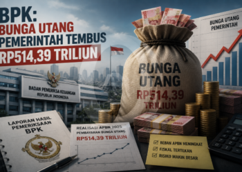 BPK: Bunga Utang Pemerintah Tembus Rp514,39 Triliun