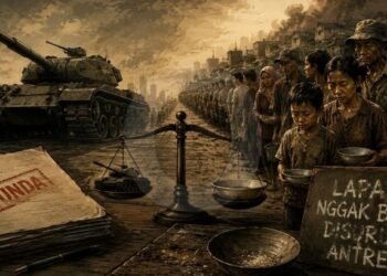 Tank Bisa Ditunda, Lapar Nggak Bisa Disuruh Antre