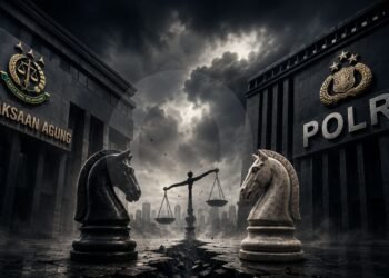 Polri vs Kejagung: Penegakan Hukum atau Pertarungan Pengaruh?