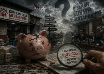 KDKMP Diuji, Modal Rp3 Miliar Laba Cuma Rp78 Ribu