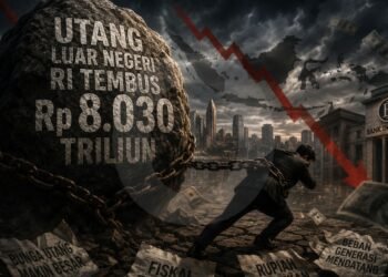 Utang RI Tembus Rp8.030 Triliun: Pertumbuhan atau Beban?