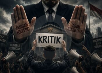 Kekuasaan Defensif terhadap Kritik: Demokrasi Kehilangan Suara
