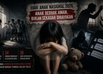 Hari Anak Nasional: Ribuan Anak Masih Jadi Korban Kekerasan