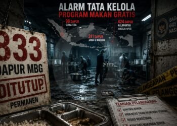 833 Dapur MBG Ditutup: Alarm Tata Kelola Program Makan Gratis