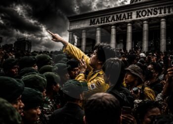 Mahasiswa UI Geruduk MK Tolak Dana Pendidikan untuk MBG