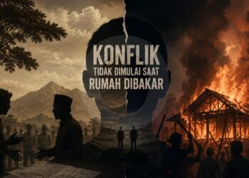 Konflik Tidak Dimulai Saat Rumah Dibakar