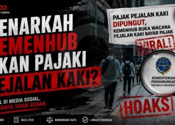 Benarkah Kemenhub Akan Pajaki Pejalan Kaki?