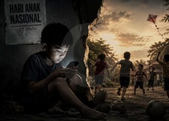 Hari Anak Nasional: Masa Kecil Tak Seharusnya Habis di Depan Gawai