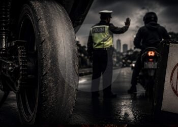 Benarkah Ban Motor Gundul Bisa Langsung Ditilang?