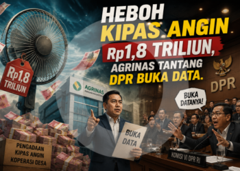 Heboh Kipas Angin Rp1,8 Triliun, Agrinas Tantang DPR Buka Data