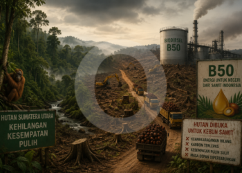 Ketika B50 Butuh Sawit, Hutan Sumatera Utara Kehilangan Kesempatan Pulih