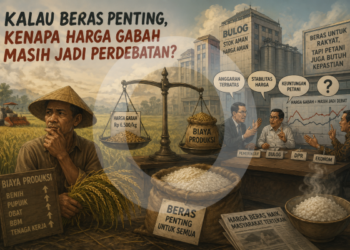 Kalau Beras Penting, Kenapa Harga Gabah Masih Jadi Perdebatan?