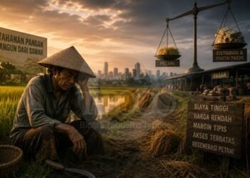 Ketahanan Pangan Dibangun dari Sawah, Kenapa Petaninya Masih Sulit Sejahtera?