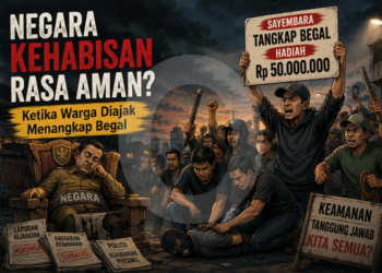 Negara Kehabisan Rasa Aman? Ketika Warga Diajak Menangkap Begal