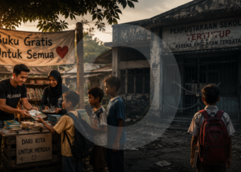 Komunitas Membagikan Buku Gratis: Kenapa Akses Literasi Masih Bergantung pada Relawan?