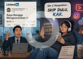 LinkedIn Isinya “Saya Bangga Mengumumkan” Dan Gen Z Mengatakan: Skip Dulu, Kak.