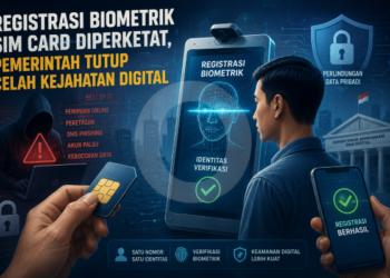 Registrasi Biometrik SIM Card Diperketat, Pemerintah Tutup Celah Kejahatan Digital