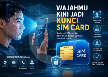 Wajahmu Kini Jadi Kunci SIM Card