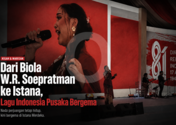 Dari Biola W.R. Soepratman ke Istana, Lagu Indonesia Pusaka Bergema