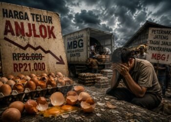 Harga Telur Anjlok: Peternak Jateng Tagih Janji Penyerapan MBG