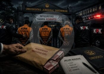 OTT KPK di Unsoed, Gerbang Kampus Diduga Jadi Ruang Transaksi