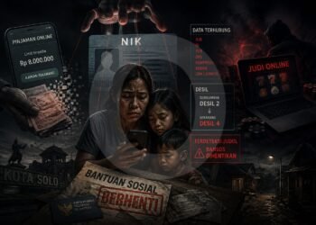 Desil Warga Solo Naik karena Pinjol, Bansos Terhenti karena Judol