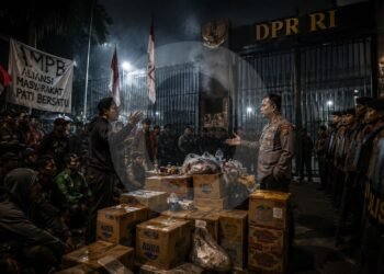 Massa AMPB Bertahan di DPR, Logistik Jadi Medan Negosiasi