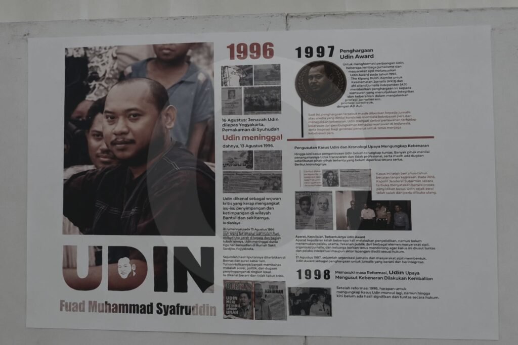 Festival Udin 2026: Tiga Dekade, Mengapa Kasusnya Masih Gelap?