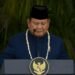 Mengheningkan Cipta, Prabowo Ajak Peserta Upacara Doakan Korban Bencana