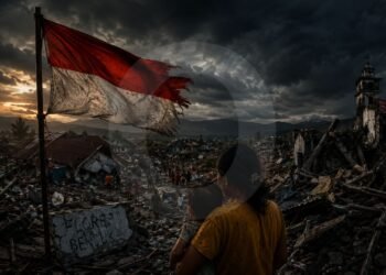 Merdeka di Tengah Bencana: Saat Merah Putih Berkibar, Flores Berduka