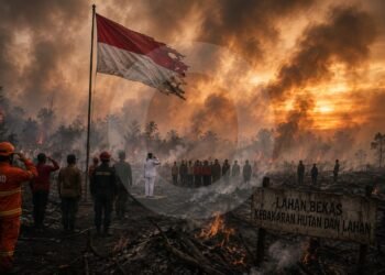 Upacara HUT RI di Lahan Karhutla: Merdeka Berarti Menjaga Alam