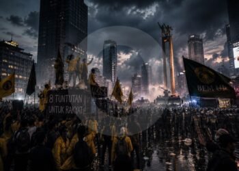 Demo BEM UI Bubar, Lagu dan Delapan Tuntutan Tinggalkan Sudirman
