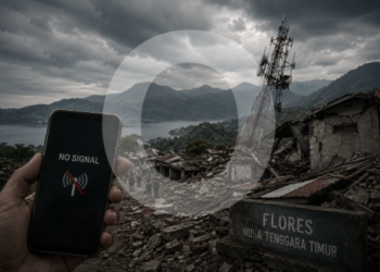 Saat Sinyal Ikut Tumbang: Gempa Flores Menguji Ketahanan Komunikasi